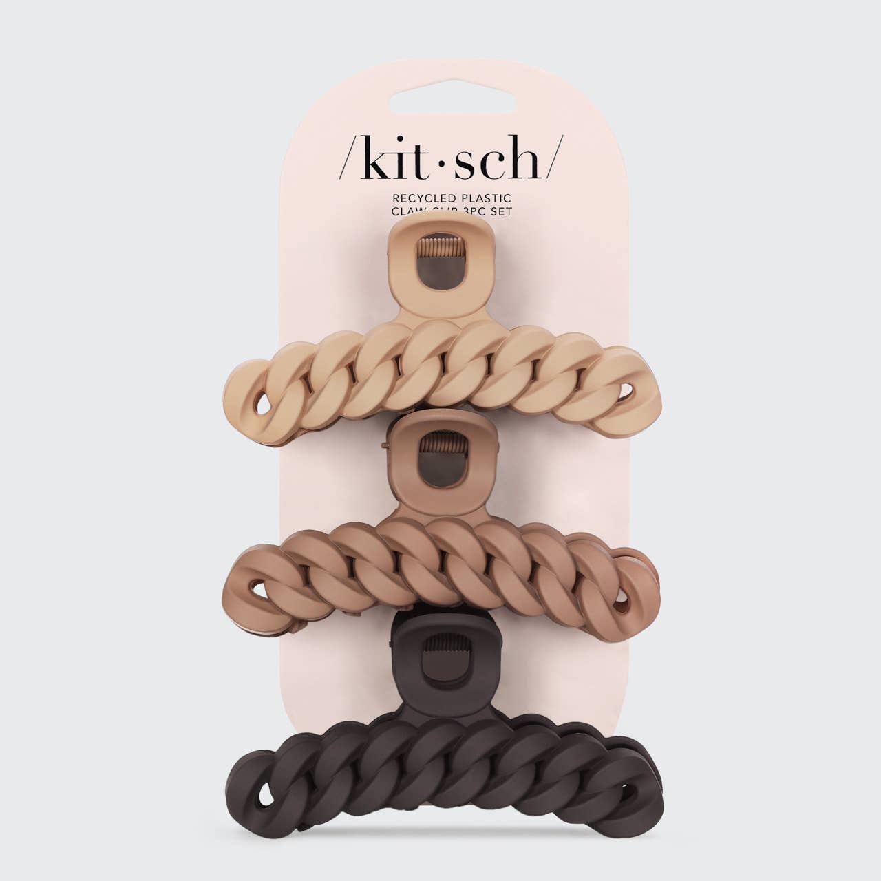 Chain Claw Clip 3 piece Set