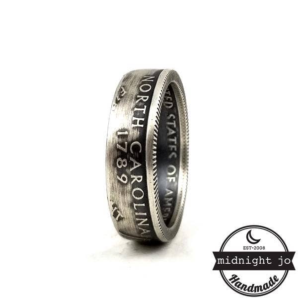90% Silver North Carolina Quarter Ring: 6.5
