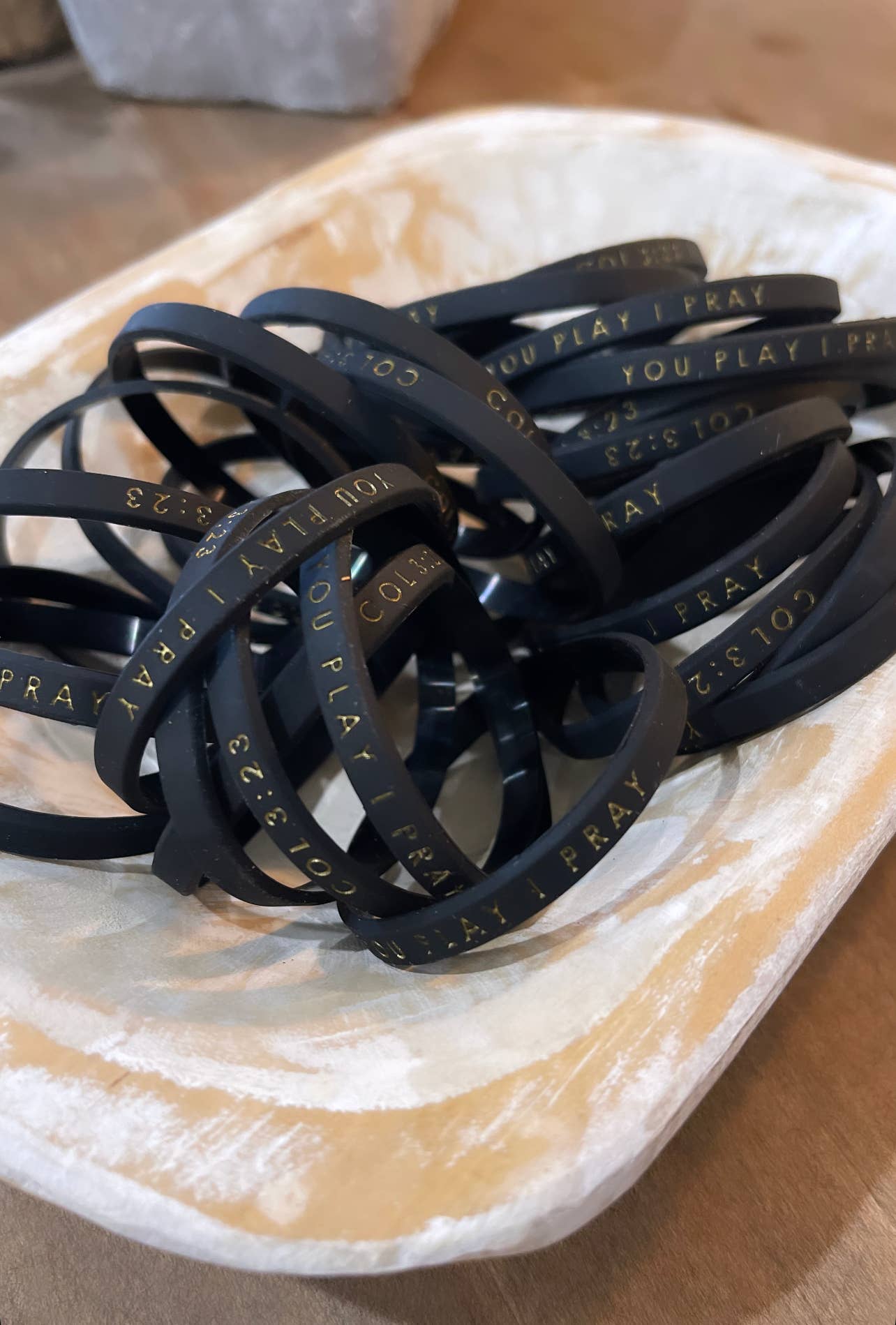  Blue Team Spirit Bracelets Adult
