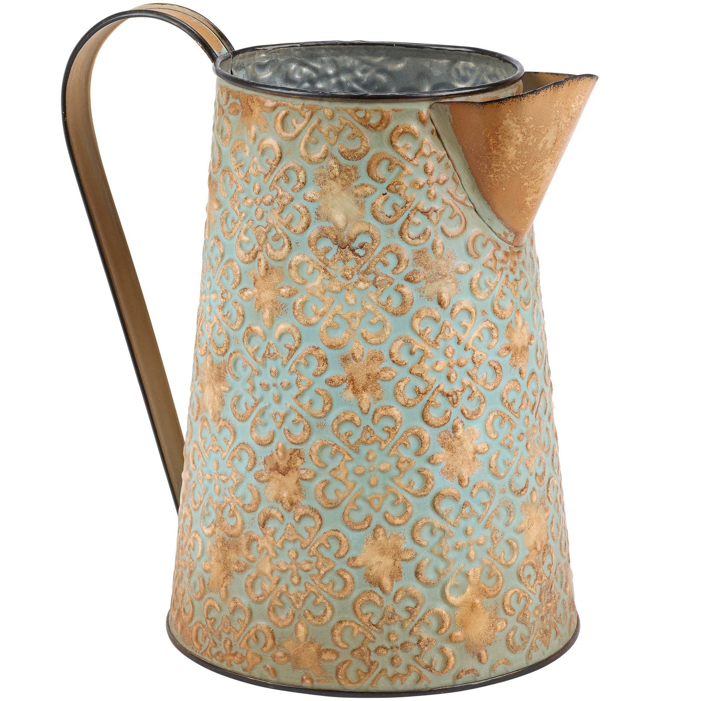 Vintage Brocade Pitcher Vase