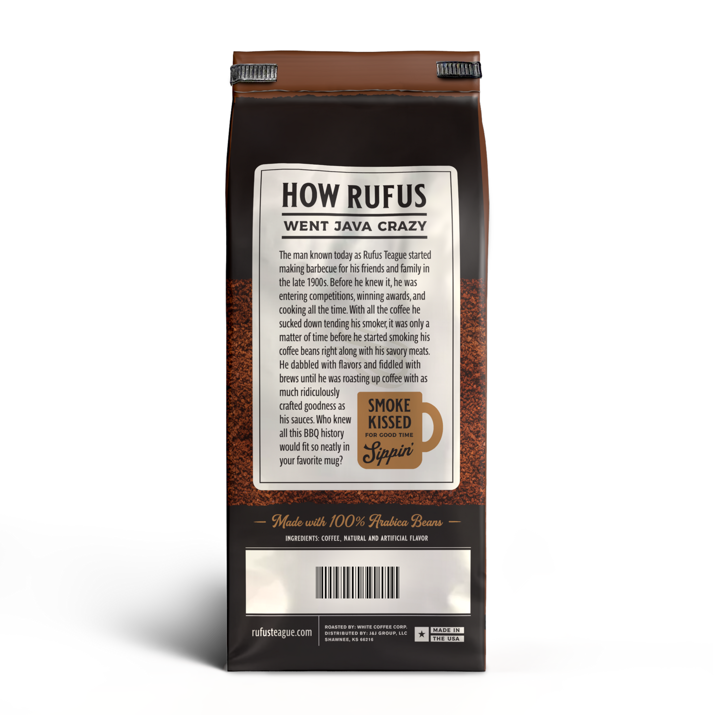 Smoke-Roasted Java - Whiskey Maple Coffee: 12oz