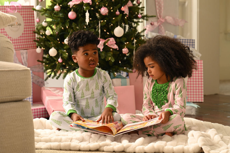 Boys Blue Holiday PJ's