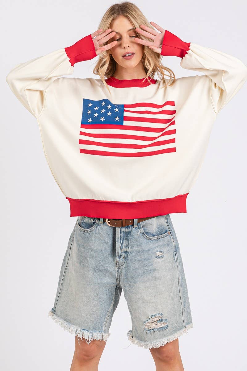 Patriot Relaxed Fit Sweater