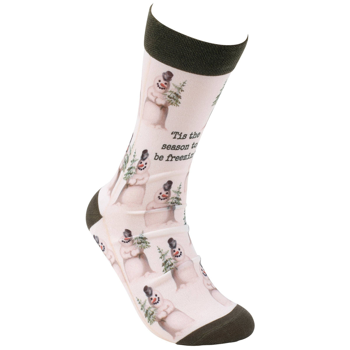 'Tis The Season To Be Freezin' Socks
