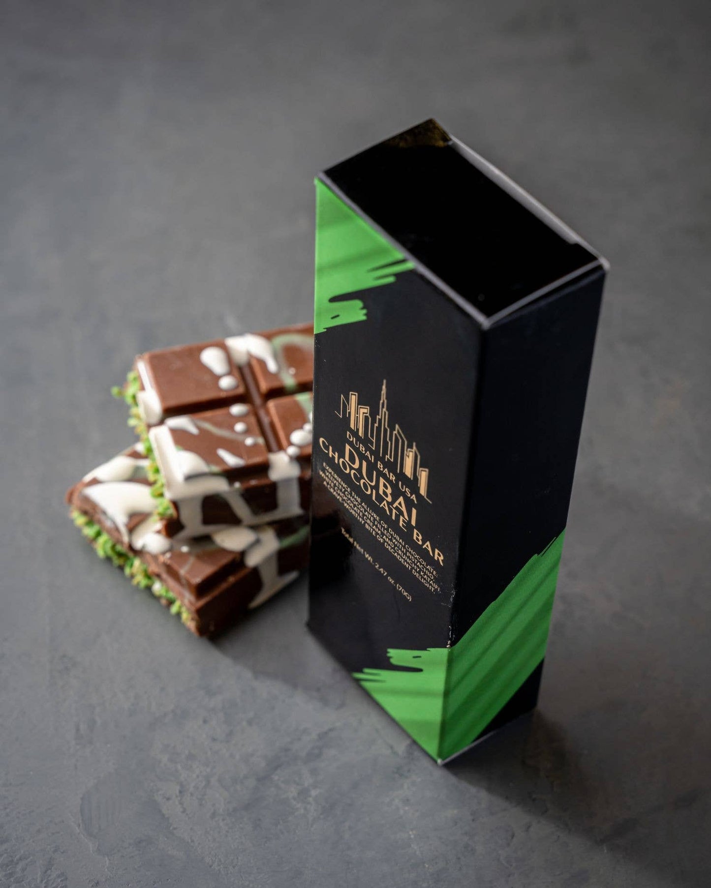 Dubai Chocolate Bar – Pistachio
