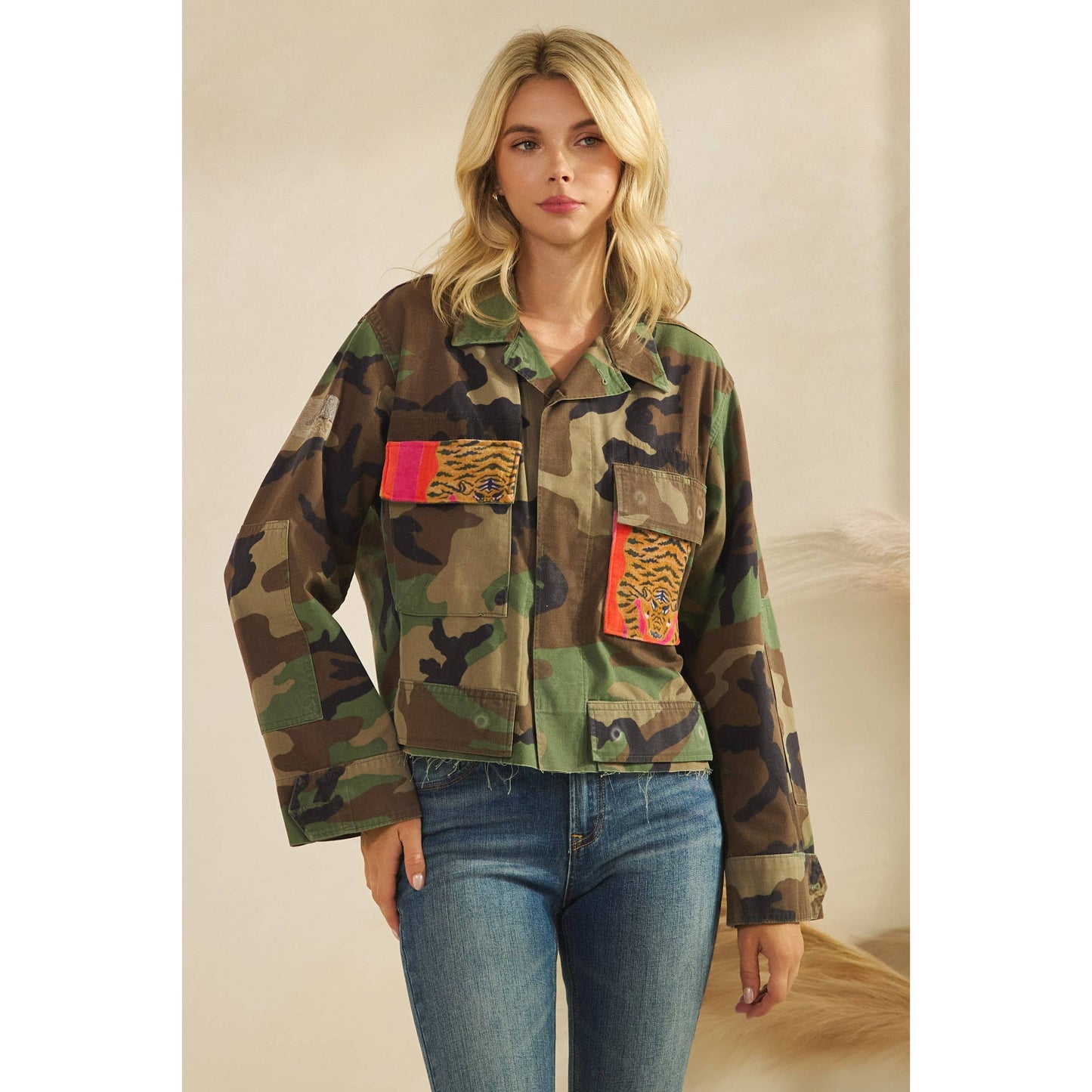 Into the Wild Recycled Camo Jacket