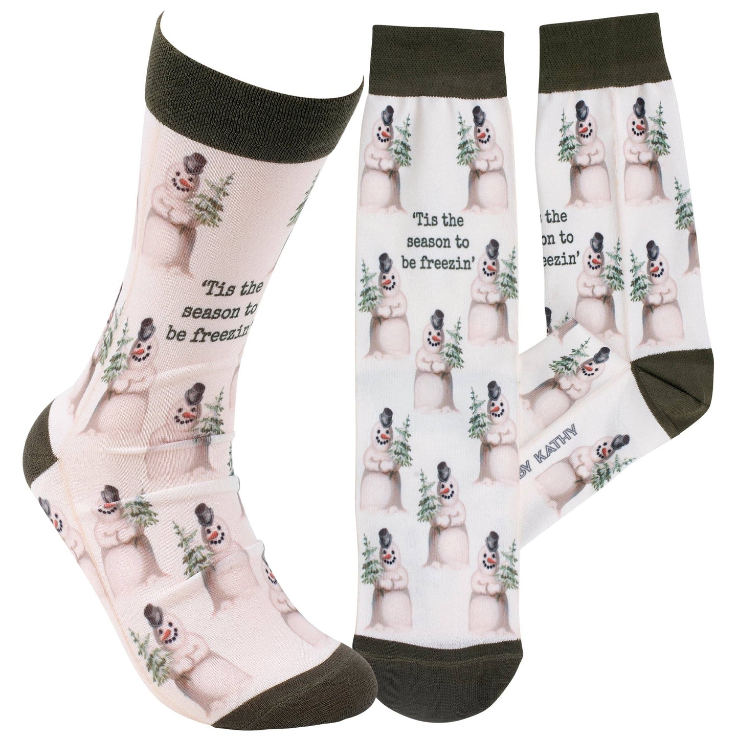 'Tis The Season To Be Freezin' Socks
