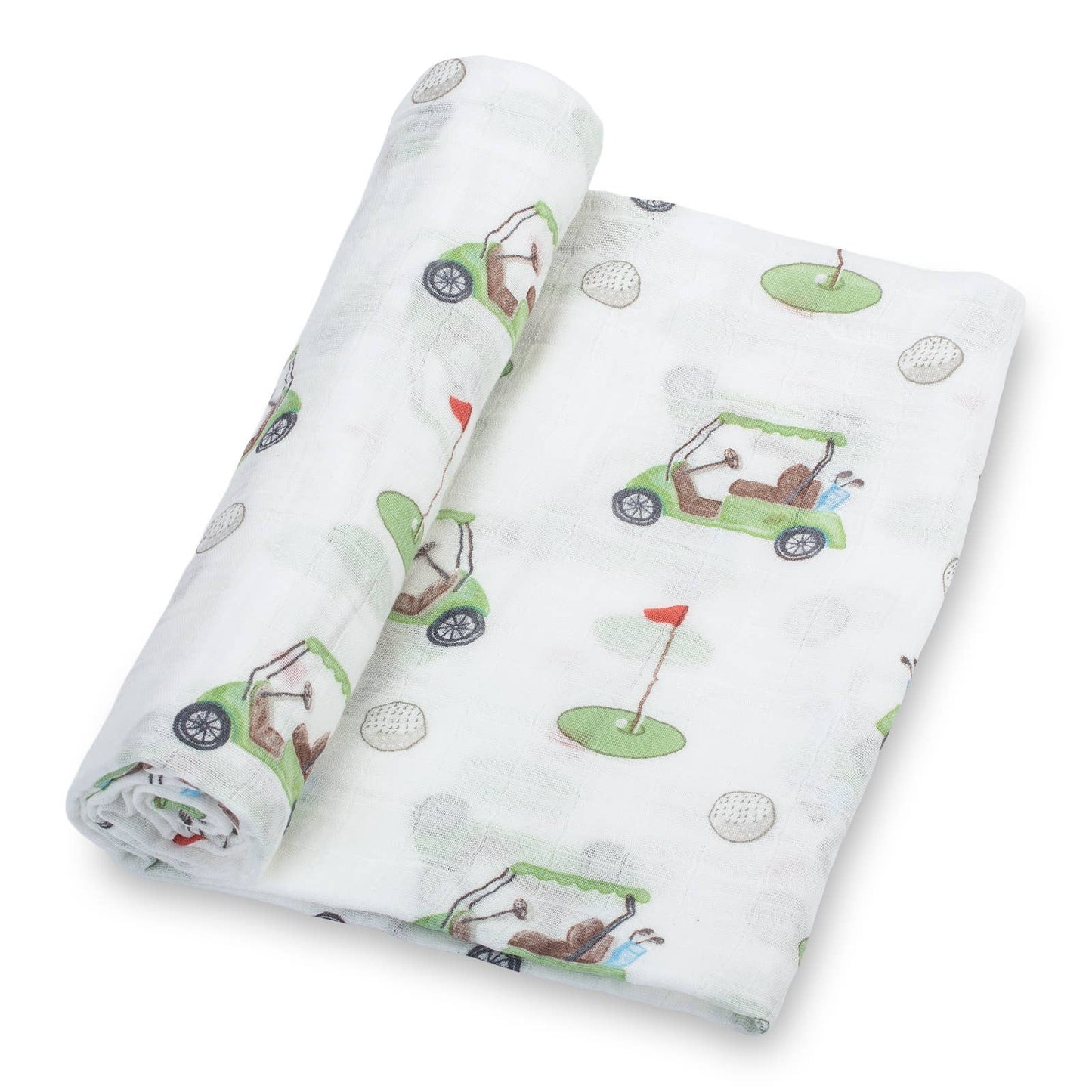 Golfing Around Muslin Swaddle