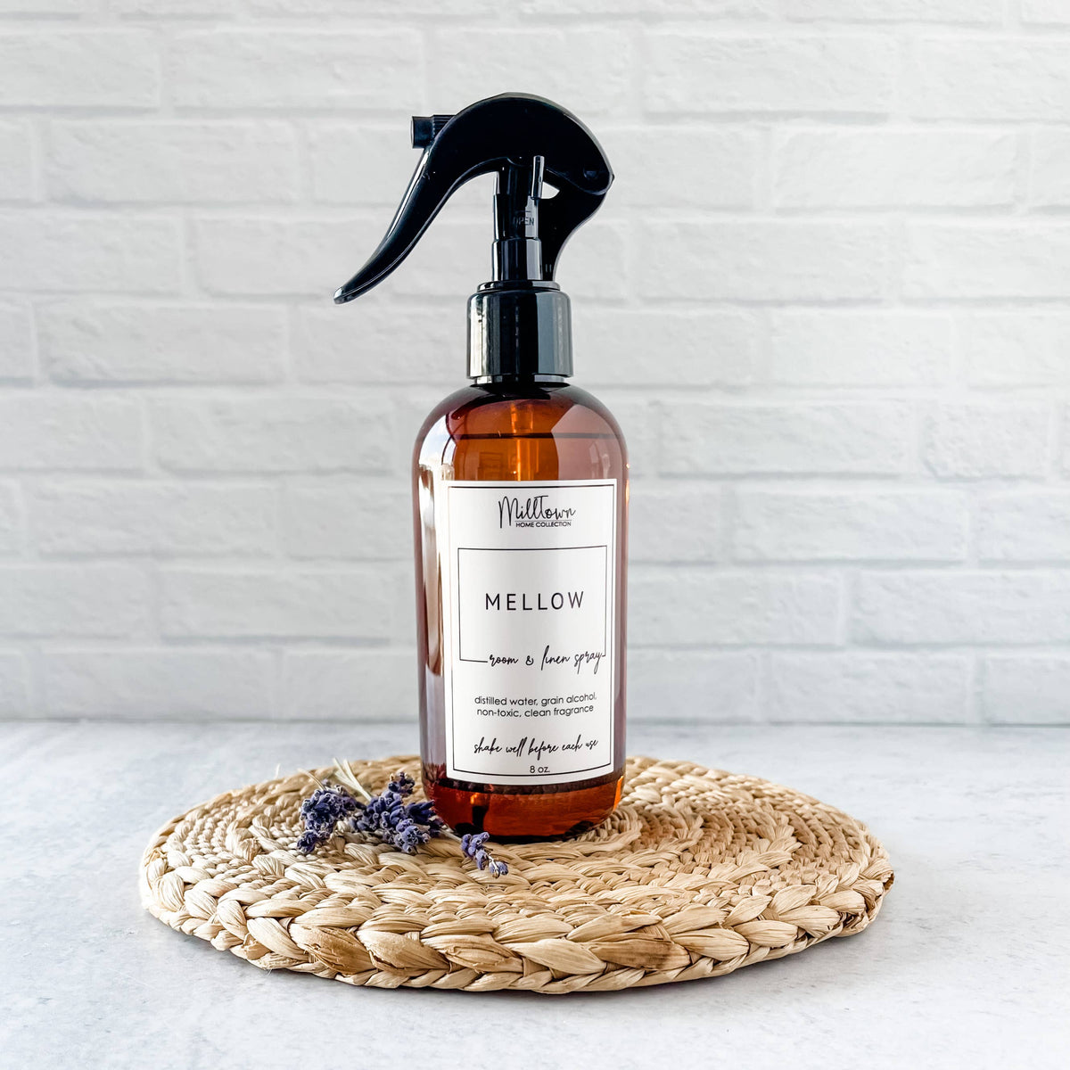Mellow Room & Linen Spray | Non-Toxic & Long-Lasting | Made with Just 3 Ingredients