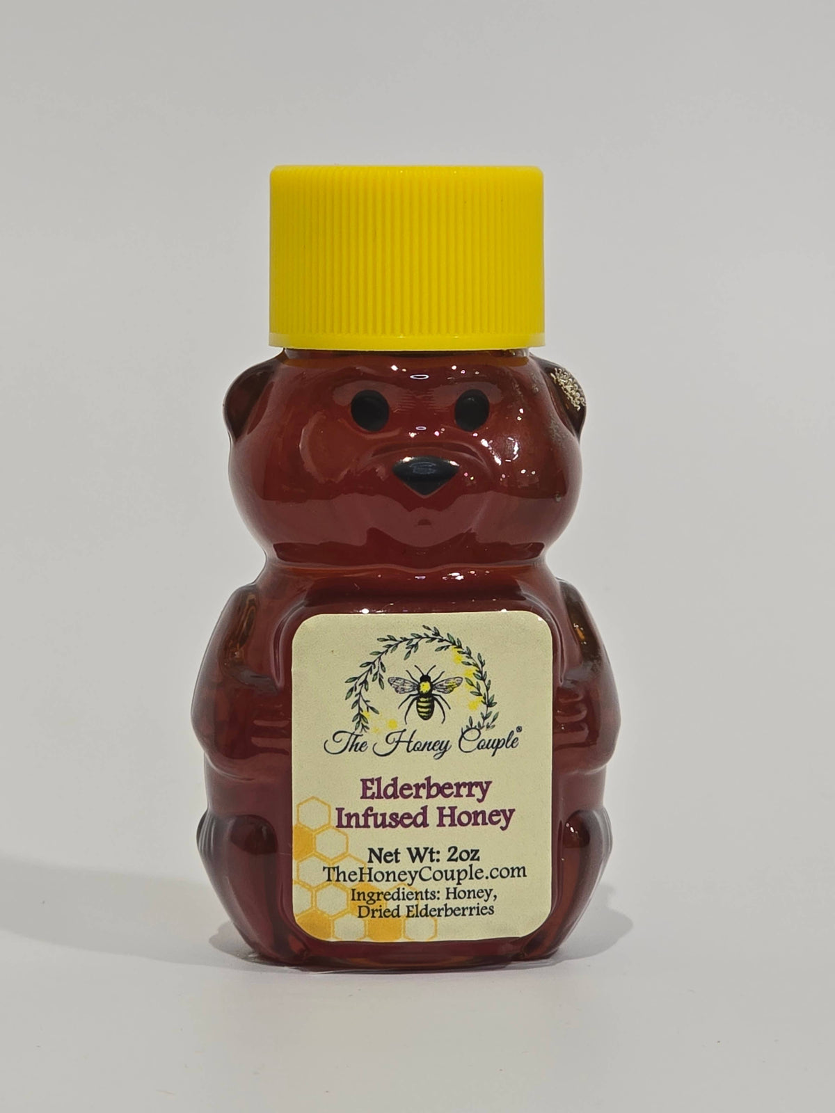 Elderberry Infused Honey: 16oz