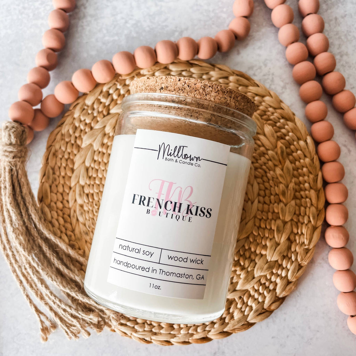 Haven Soy Candle-100% Natural Soy Wax | Wooden-Wick Candles | Clean-Burning & Long-Lasting