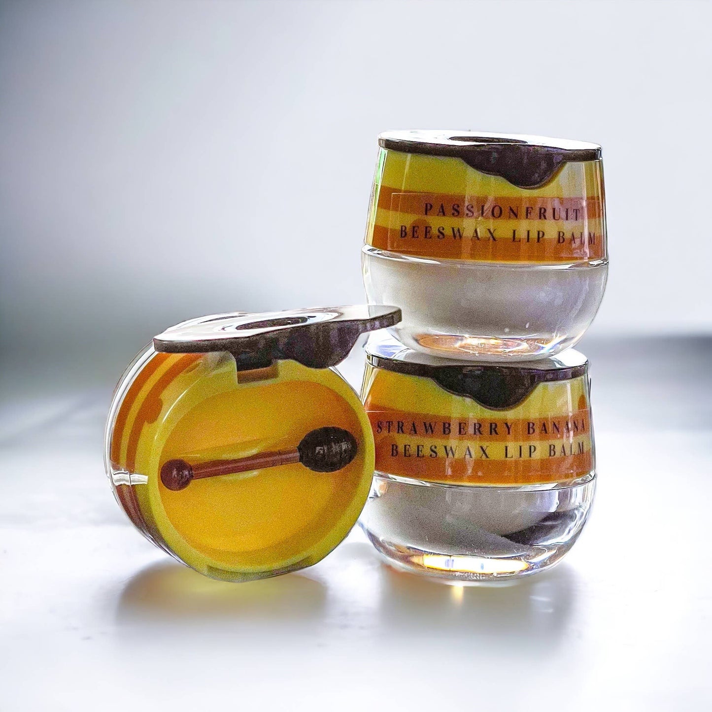 BEESWAX HONEY POT LIP BALM: Passionfruit