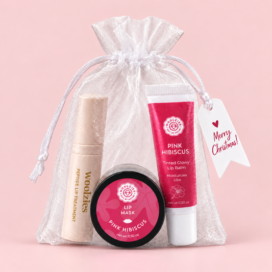 Christmas Stocking Stuffer – Glowy Lip Balm + Mini Lip Mask