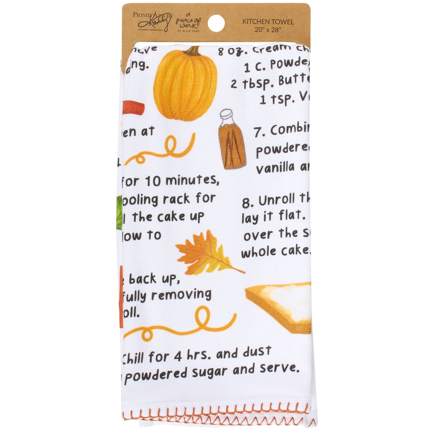 Pumpkin Roll Kitchen Towel