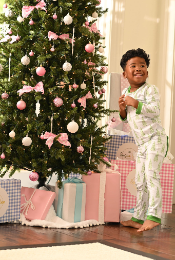 Boys Blue Holiday PJ's