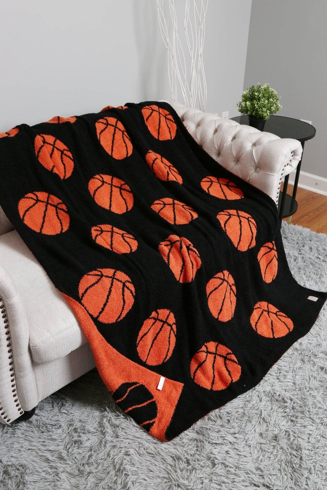 Super Luxe Basketball Blanket