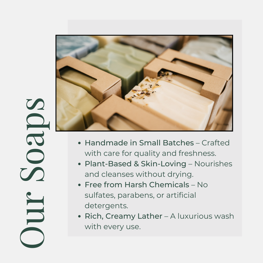 Sea Glass Handmade Bar Soap | Plant-Based & Moisturizing | Paraben & Phthalate-Free