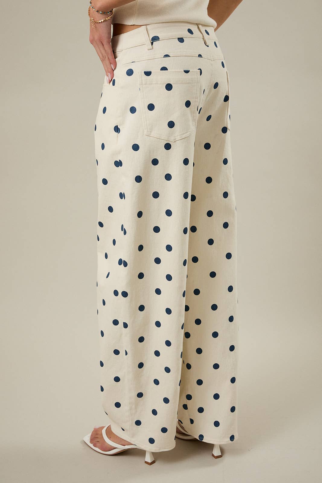 Sweet Spot Barrel Pants - Blue