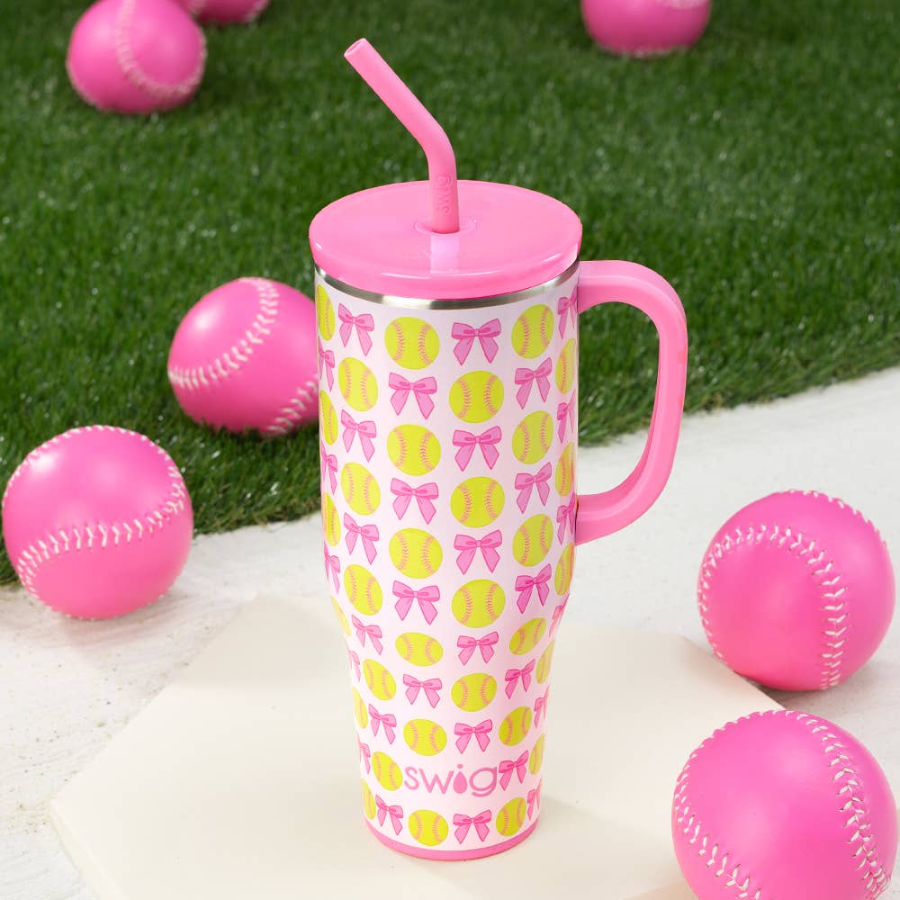 Pitch Hit Run Mega Mug (40oz)