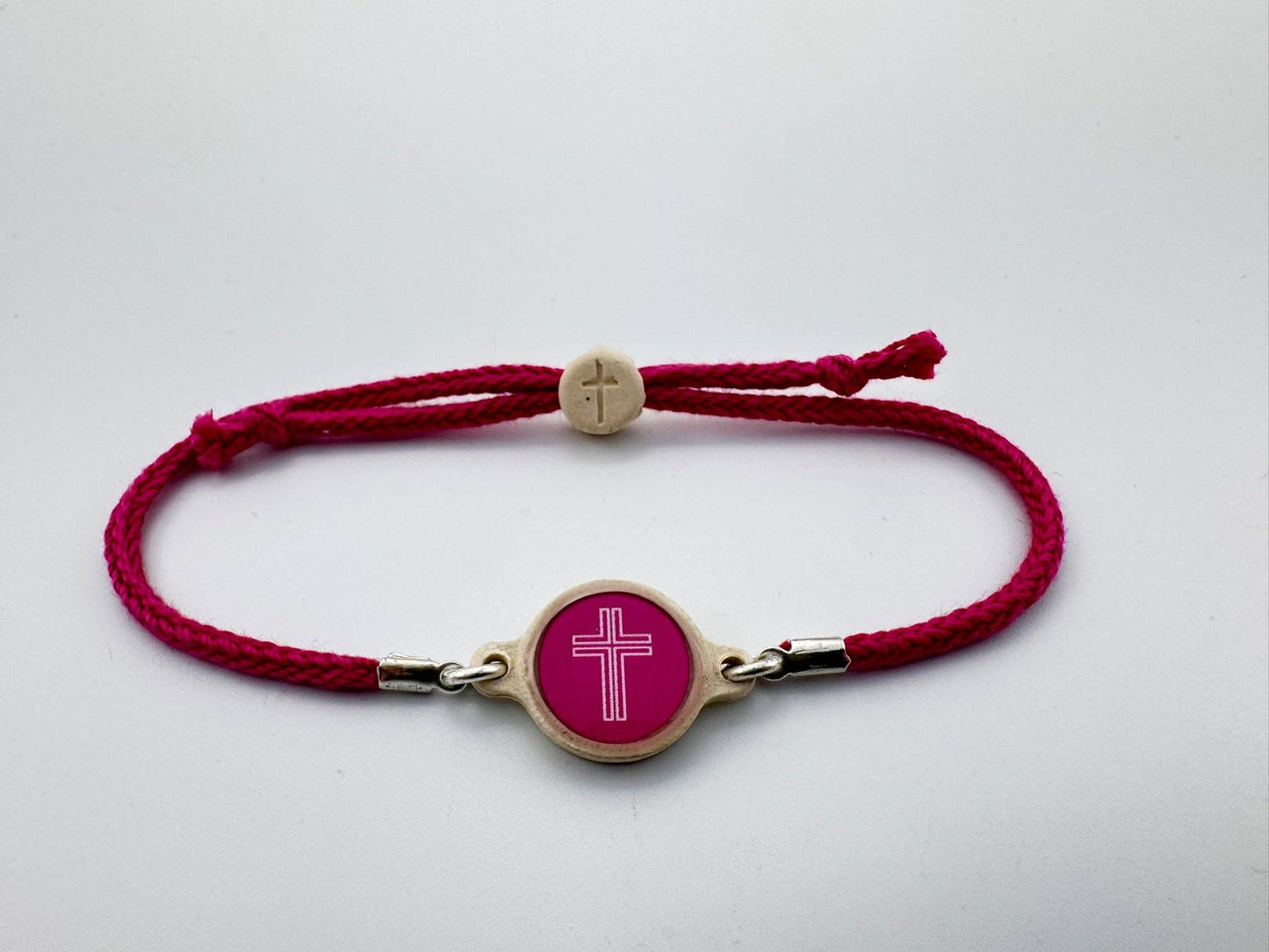 Tap To Pray™ - Survivor Series Handmade Bracelets: Turquoise + Cross