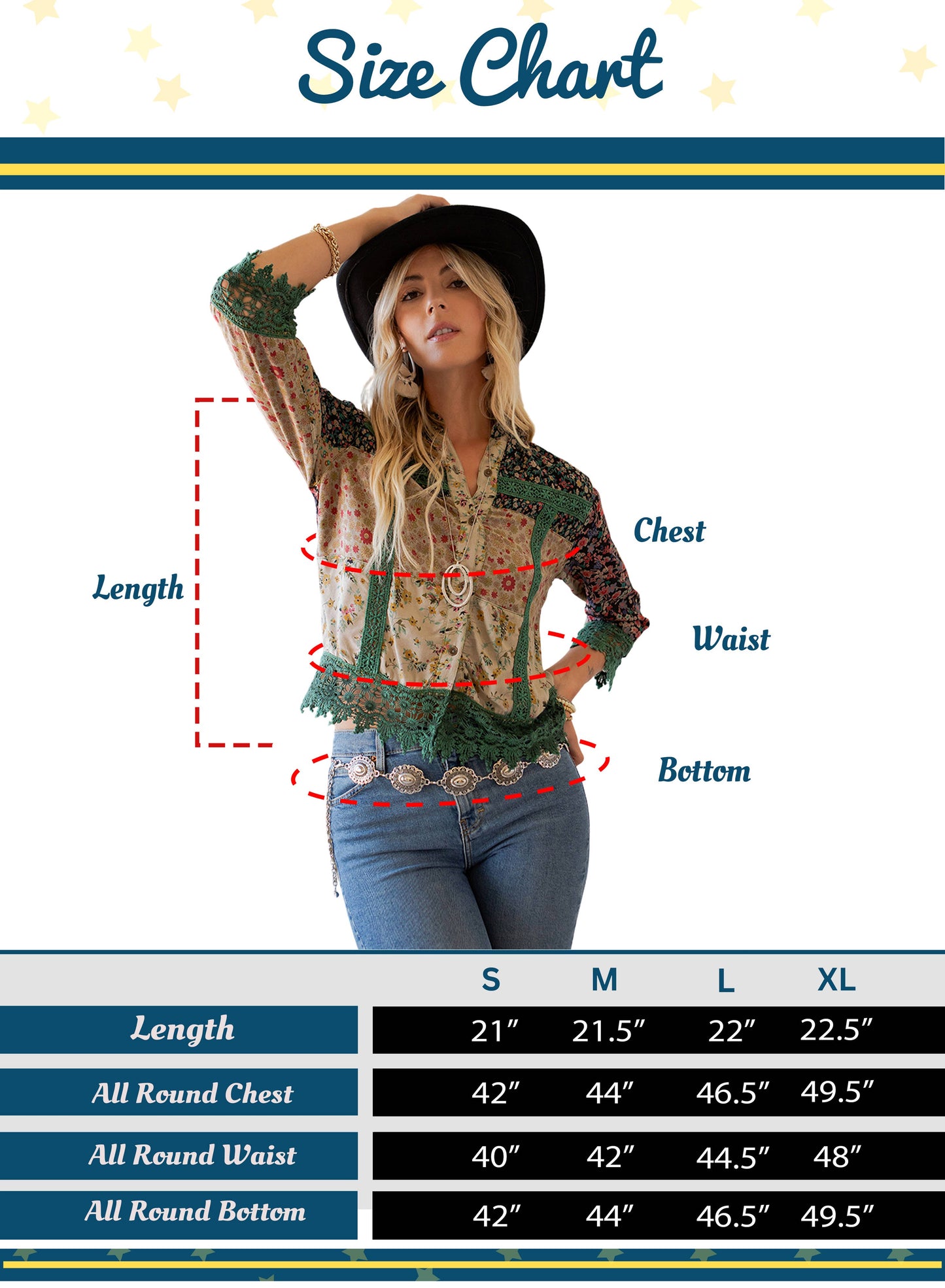 Earthy Boho Button Down Cropped Shirt