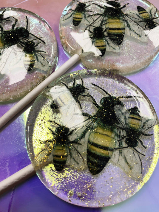 Buzz Buzz Honey Bee Lollipops