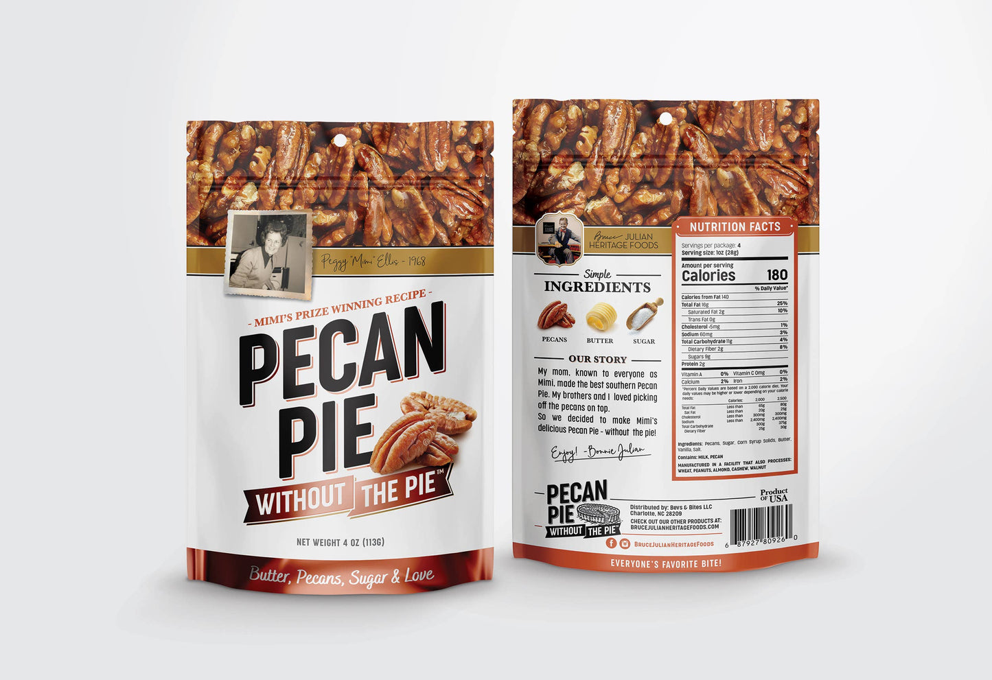 Pecan Pie Without The Pie Bag