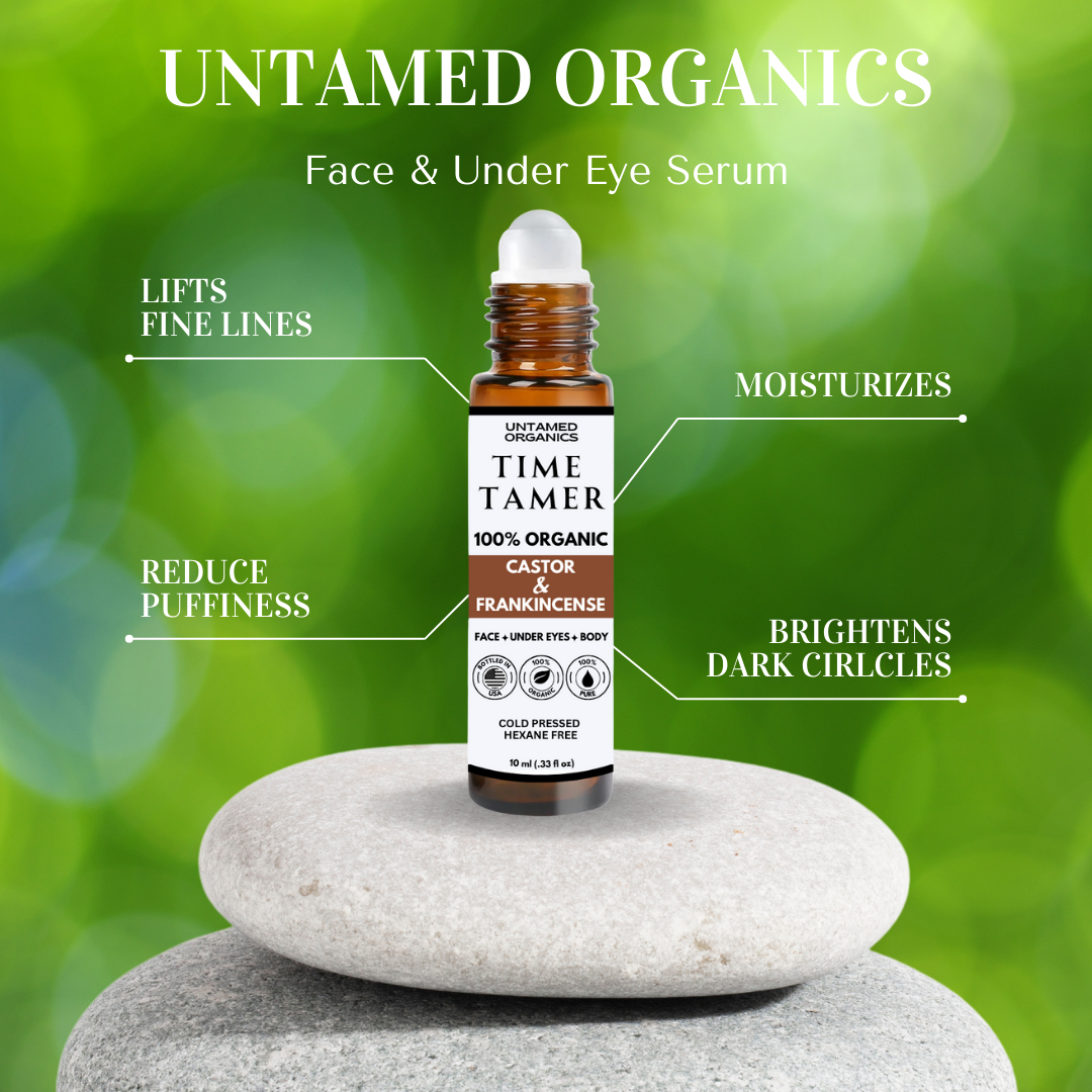 Organic Castor & Frankincense Oil Roller