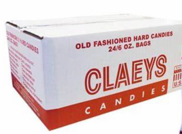 Nostalgic 1919 Old Fashioned Claeys GINGER Sanded Hard Candy