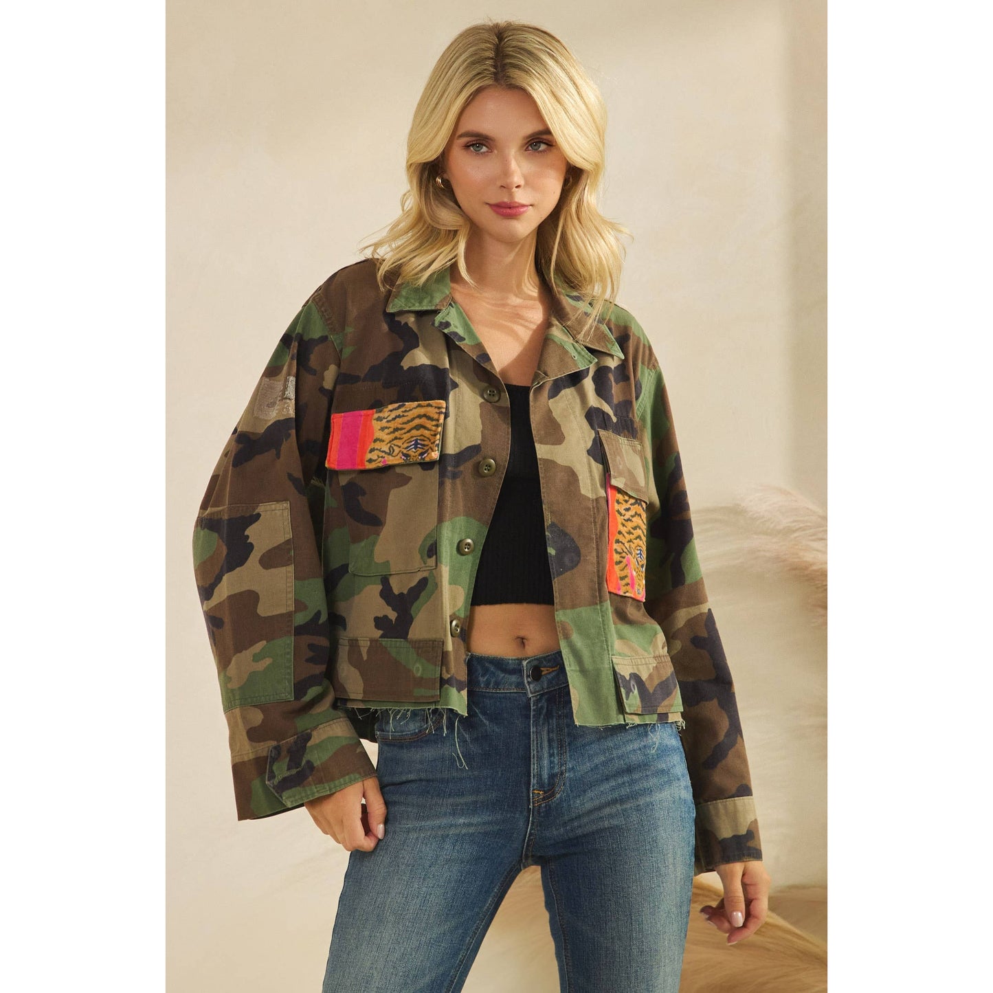 Into the Wild Recycled Camo Jacket