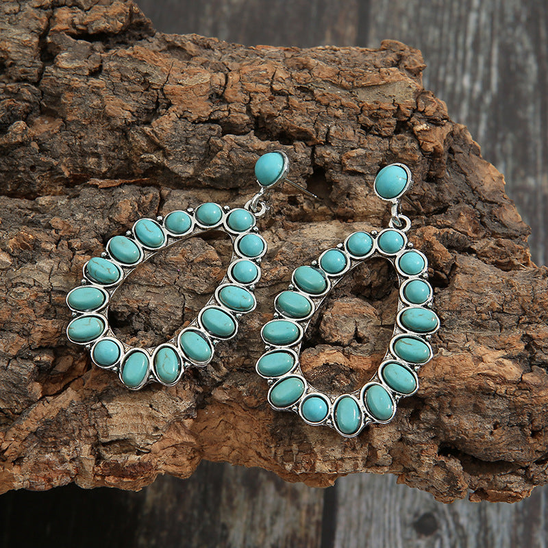 Artificial Turquoise Earrings