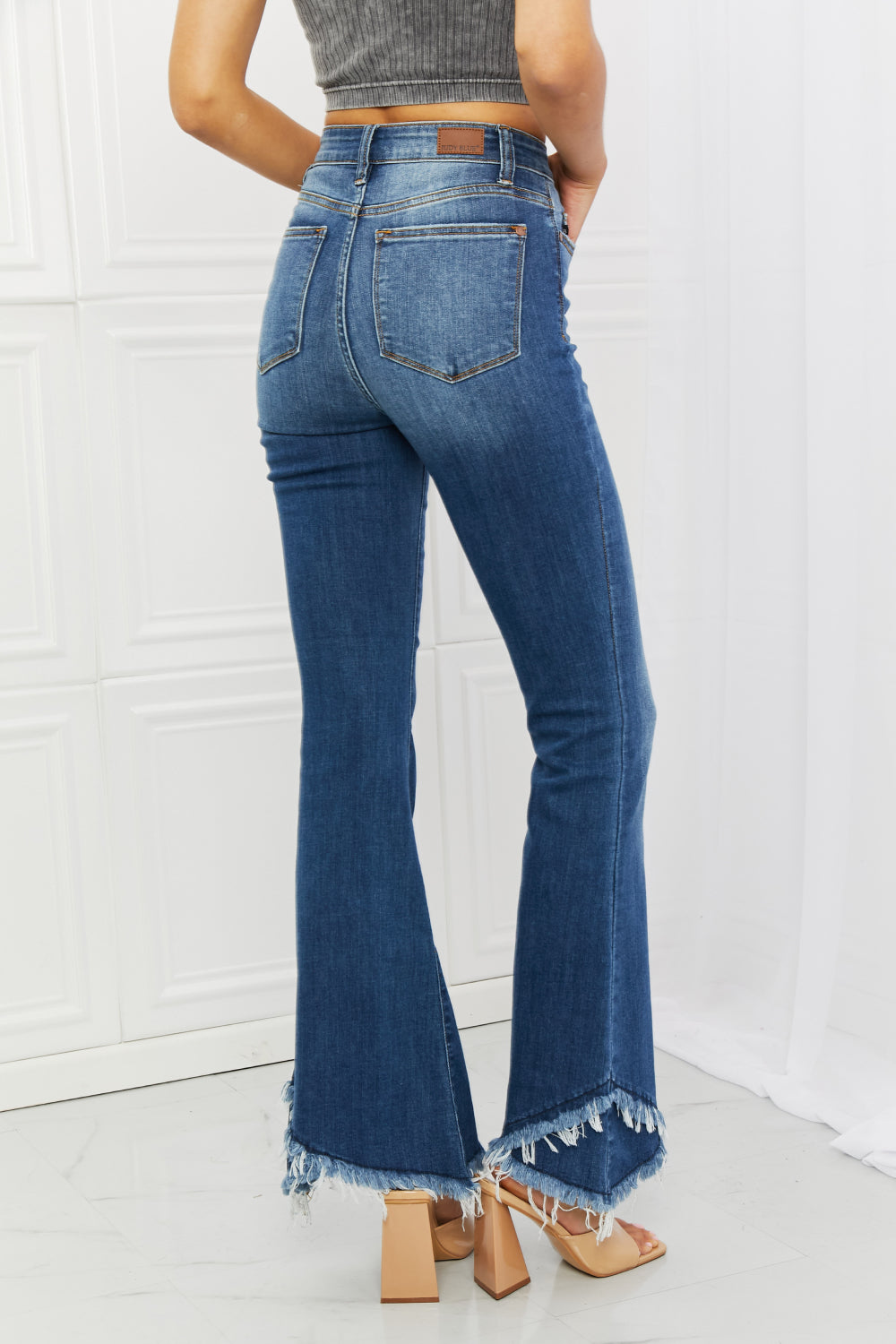 Judy Blue Eve Full Size High Waist Flared Jeans
